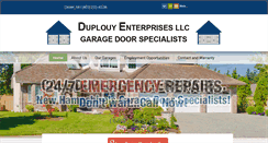 Desktop Screenshot of duplouy-enterprises.com